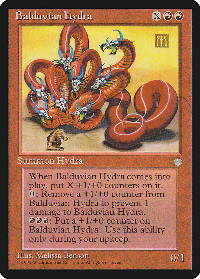 Balduvian Hydra [Ice Age] | Golgari Games