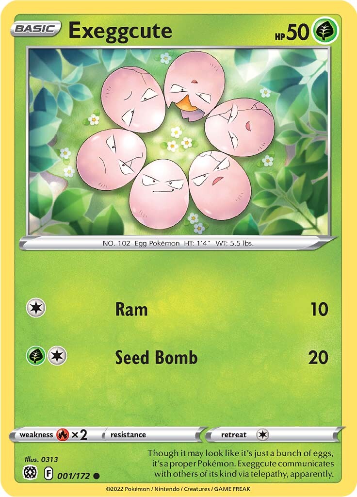 Exeggcute (001/172) [Sword & Shield: Brilliant Stars] | Local Legends