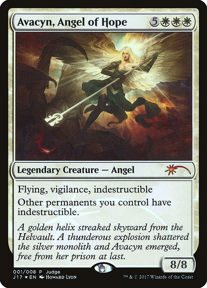 Avacyn, Angel of Hope [Judge Gift Cards 2017] | Golgari Games