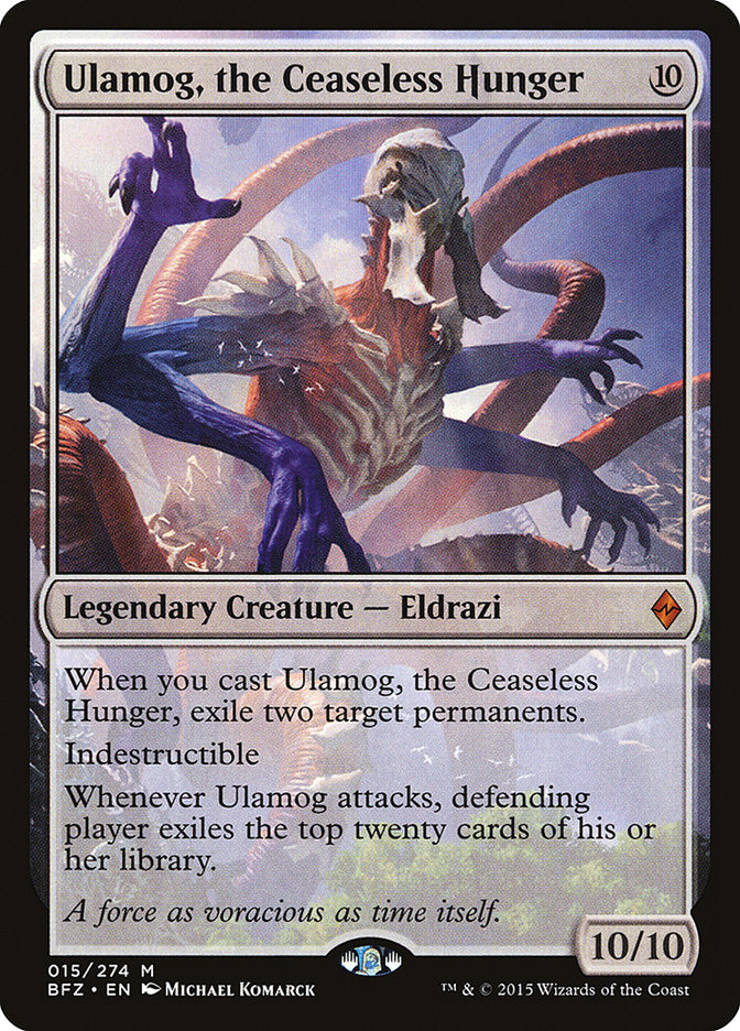 Ulamog, the Ceaseless Hunger [Battle for Zendikar] | Golgari Games