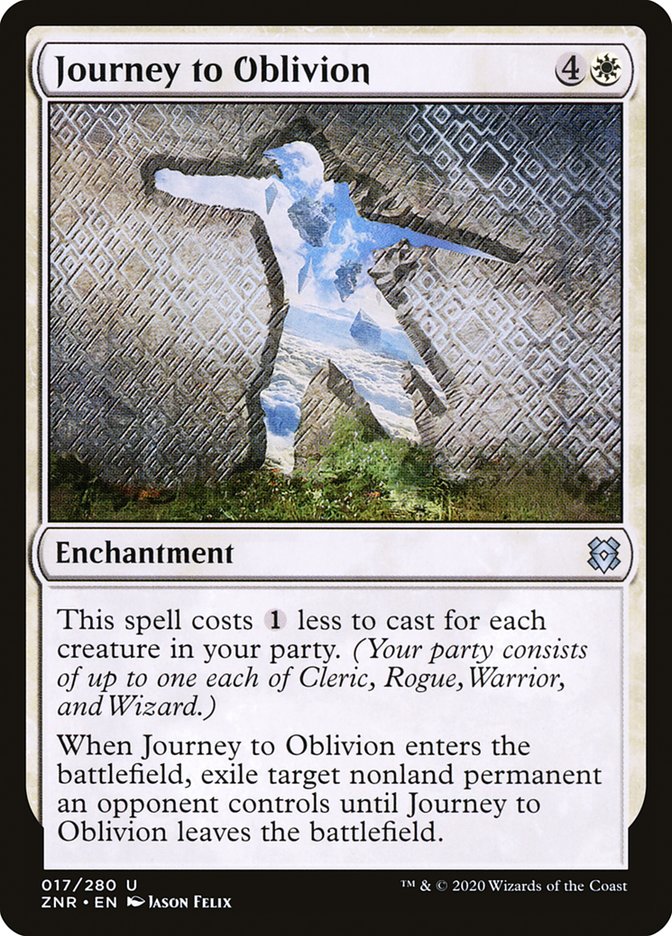 Journey to Oblivion [Zendikar Rising] | Local Legends