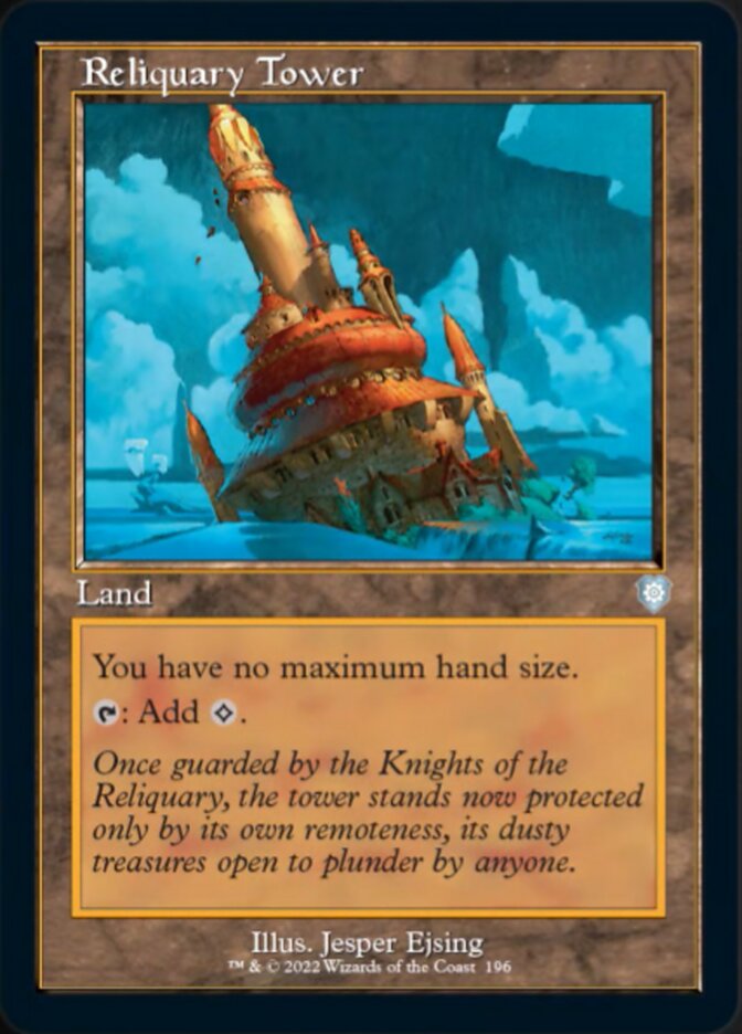 Reliquary Tower (Retro) [The Brothers' War Commander] | Local Legends