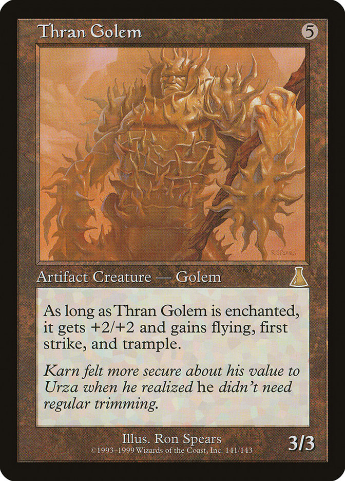Thran Golem [Urza's Destiny] | Local Legends
