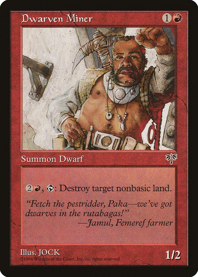Dwarven Miner [Mirage] | Local Legends