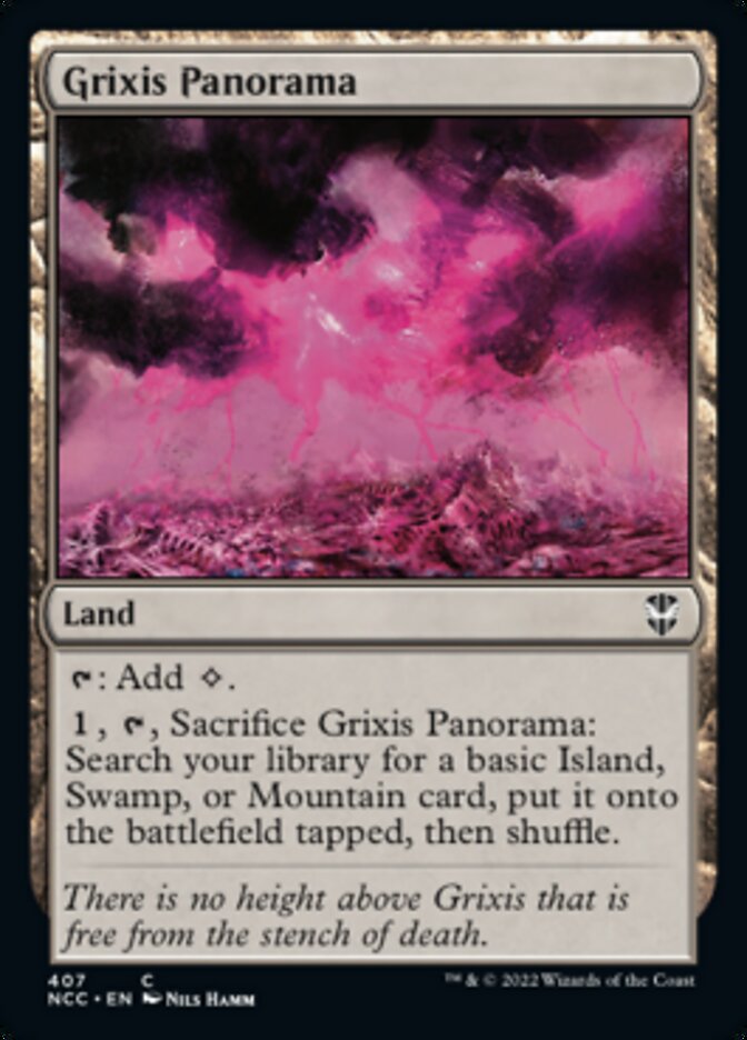 Grixis Panorama [Streets of New Capenna Commander] | Local Legends