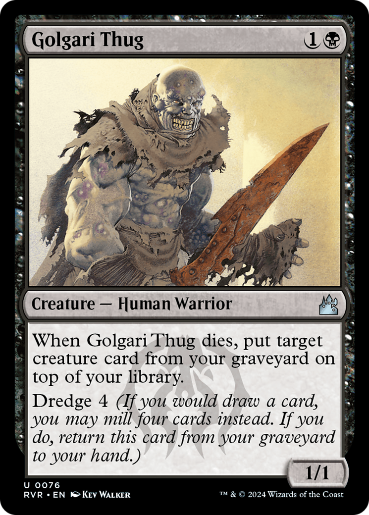 Golgari Thug [Ravnica Remastered] | Local Legends
