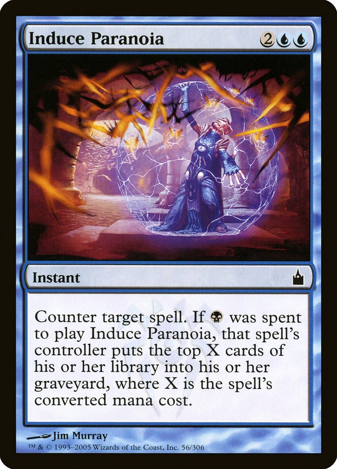 Induce Paranoia [Ravnica: City of Guilds] | Local Legends