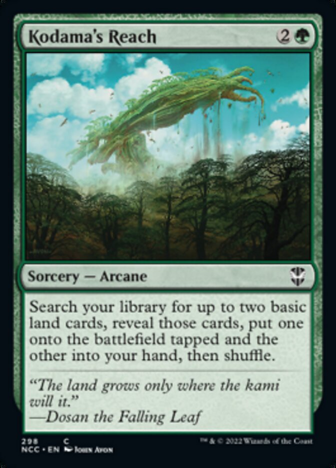 Kodama's Reach [Streets of New Capenna Commander] | Local Legends