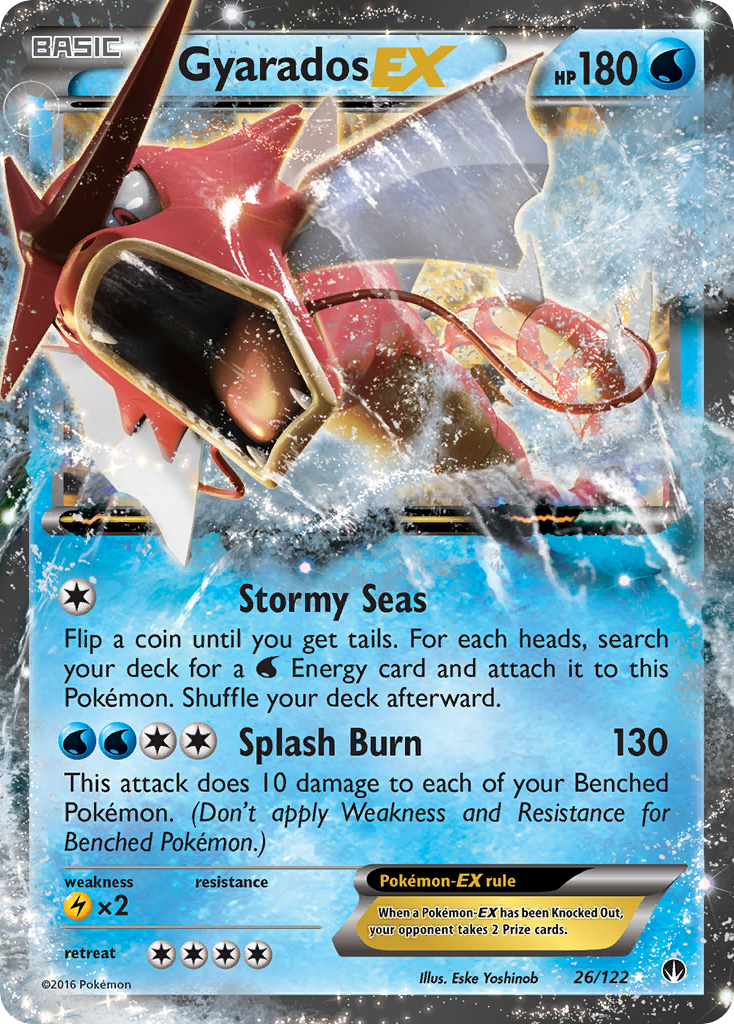 Gyarados EX (26/122) [XY: BREAKpoint] | Golgari Games