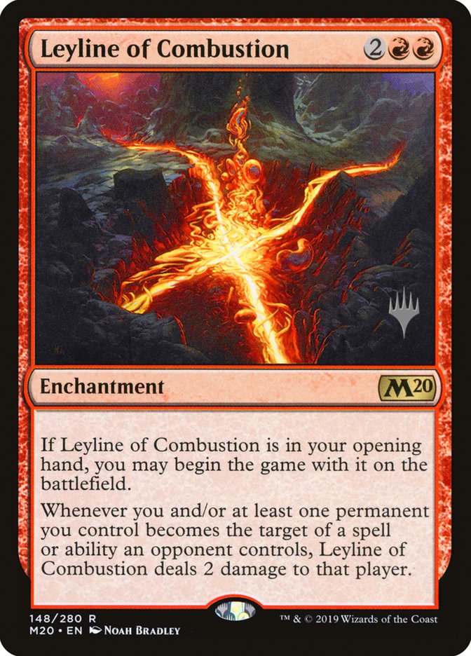 Leyline of Combustion (Promo Pack) [Core Set 2020 Promos] | Golgari Games