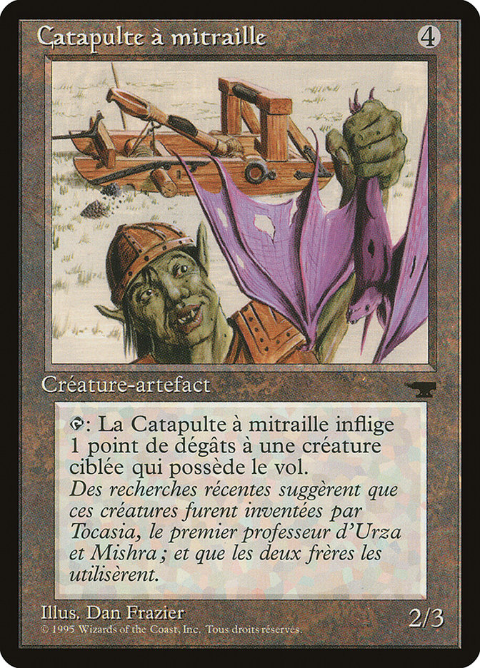 Grapeshot Catapult (French) - "Catapulte a mitraille" [Renaissance] | Golgari Games