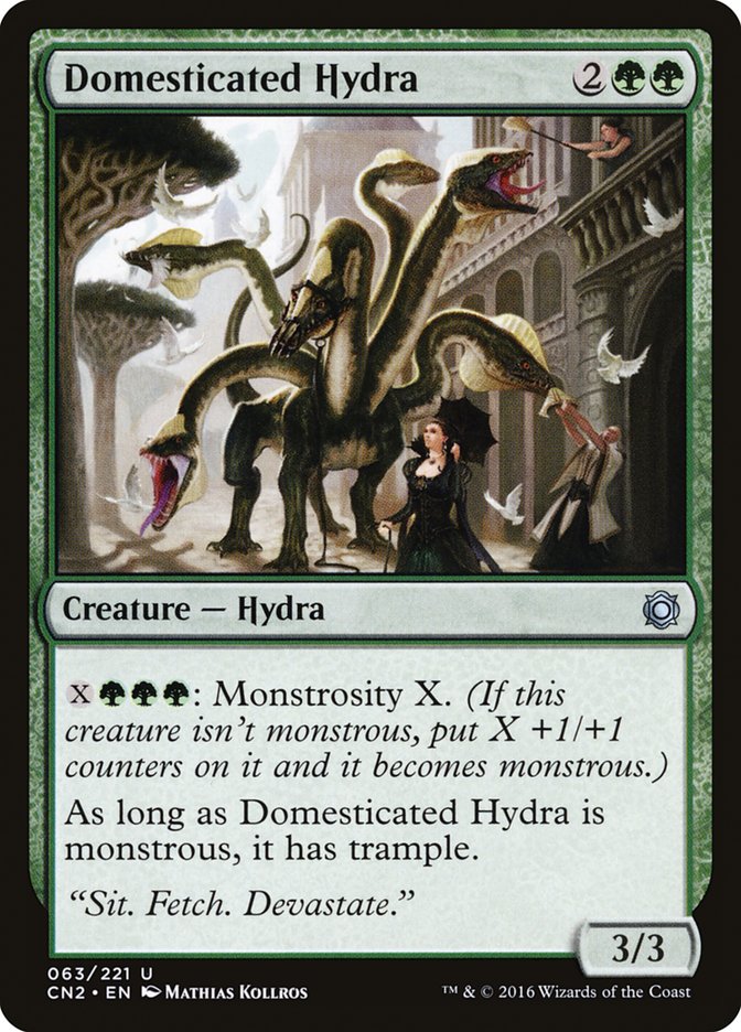 Domesticated Hydra [Conspiracy: Take the Crown] | Golgari Games