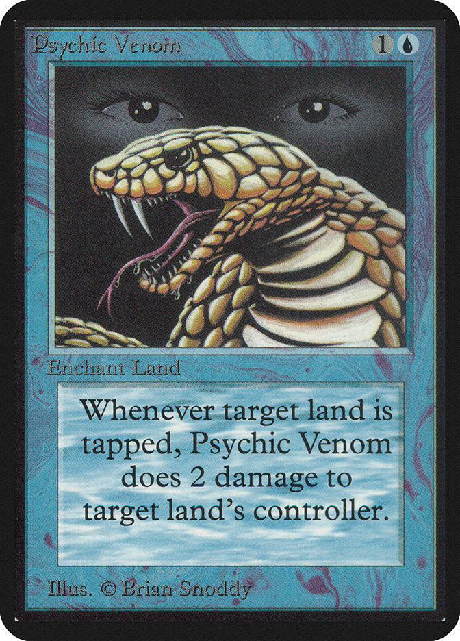 Psychic Venom [Alpha Edition] | Golgari Games