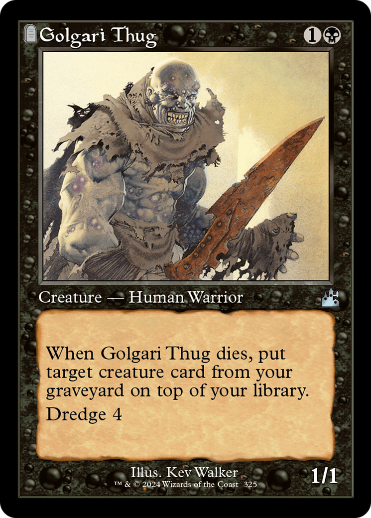 Golgari Thug (Retro Frame) [Ravnica Remastered] | Local Legends