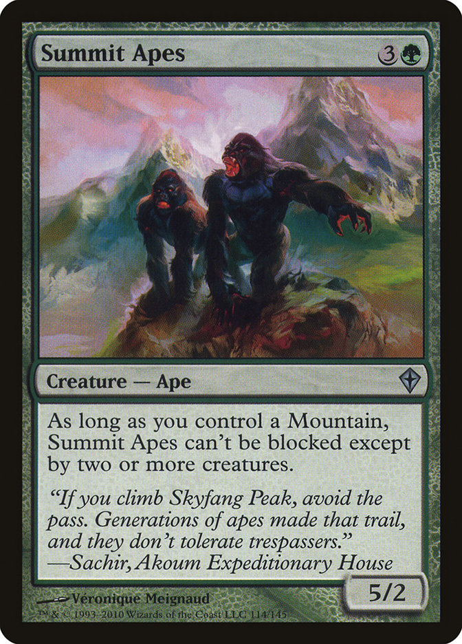 Summit Apes [Worldwake] | Local Legends