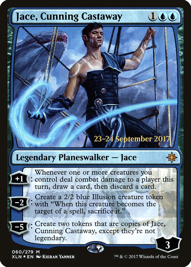 Jace, Cunning Castaway [Ixalan Prerelease Promos] | Local Legends