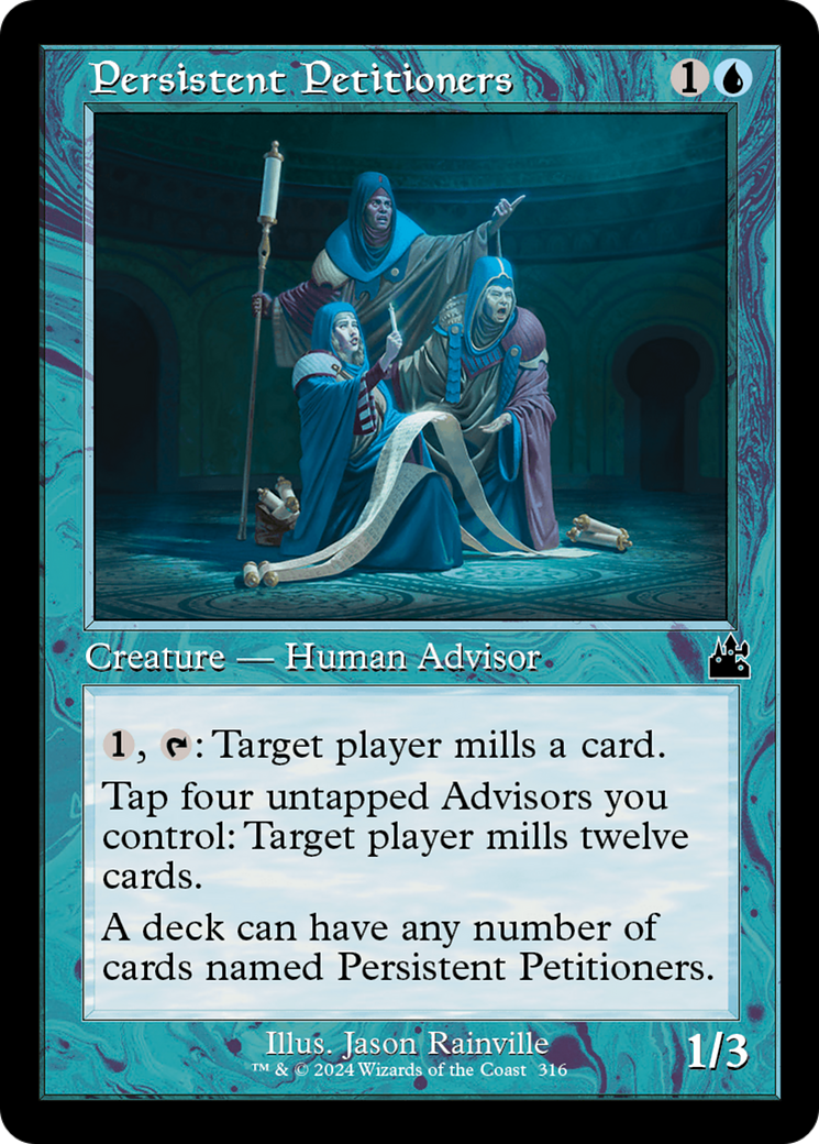 Persistent Petitioners (Retro Frame) [Ravnica Remastered] | Local Legends