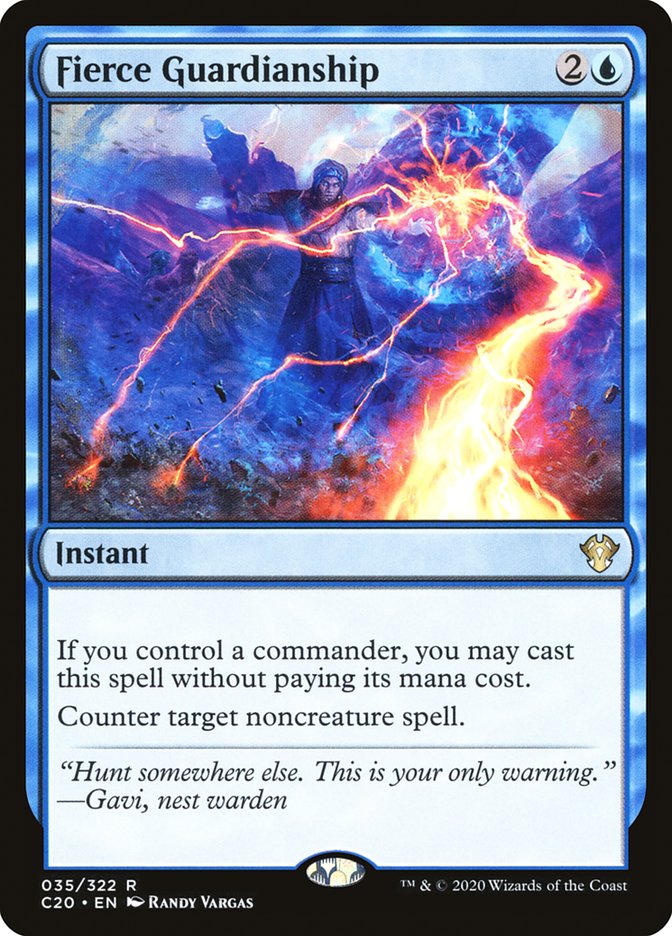 Fierce Guardianship [Commander 2020] | Local Legends