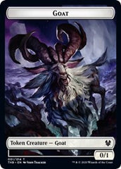 Goat // Satyr Double-sided Token [Theros Beyond Death Tokens] | Golgari Games