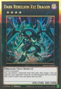 Dark Rebellion Xyz Dragon [MAGO-EN032] Gold Rare | Golgari Games