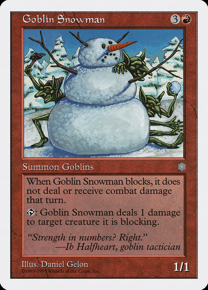 Goblin Snowman [Anthologies] | Local Legends