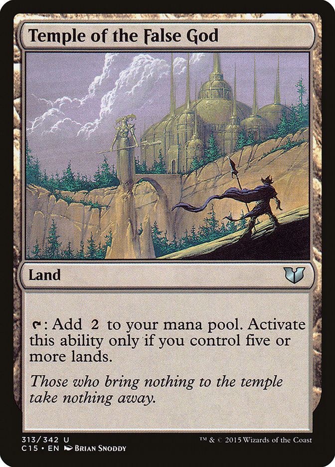 Temple of the False God [Commander 2015] | Local Legends