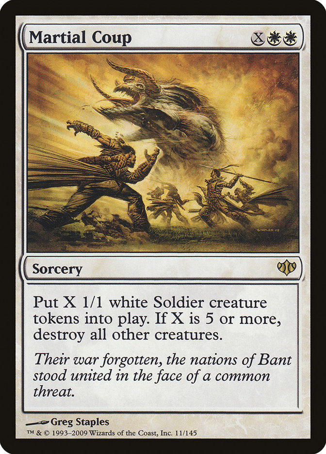 Martial Coup [Conflux] | Local Legends