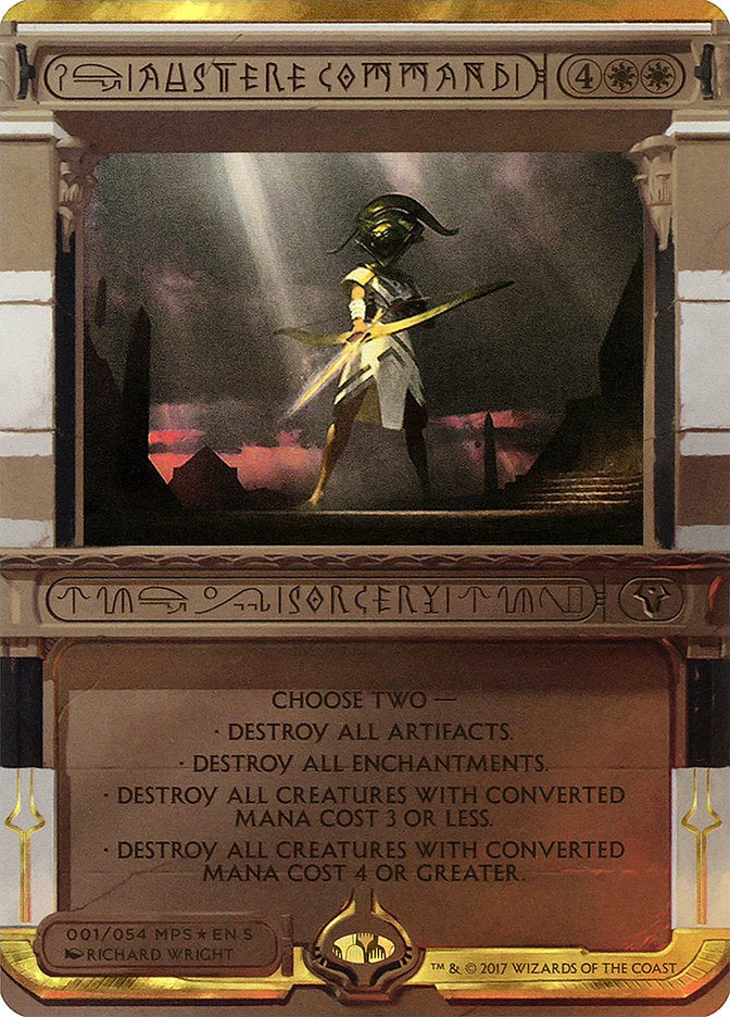 Austere Command (Invocation) [Amonkhet Invocations] | Local Legends