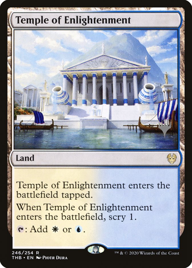 Temple of Enlightenment (Promo Pack) [Theros Beyond Death Promos] | Local Legends