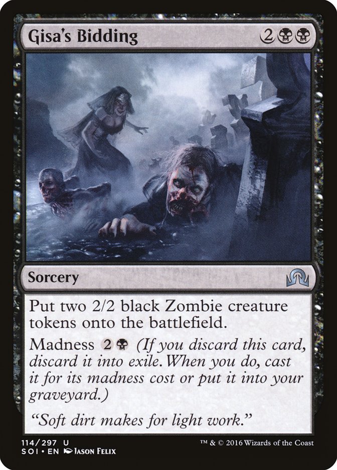 Gisa's Bidding [Shadows over Innistrad] | Local Legends