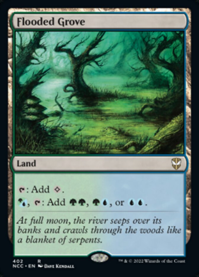 Flooded Grove [Streets of New Capenna Commander] | Local Legends