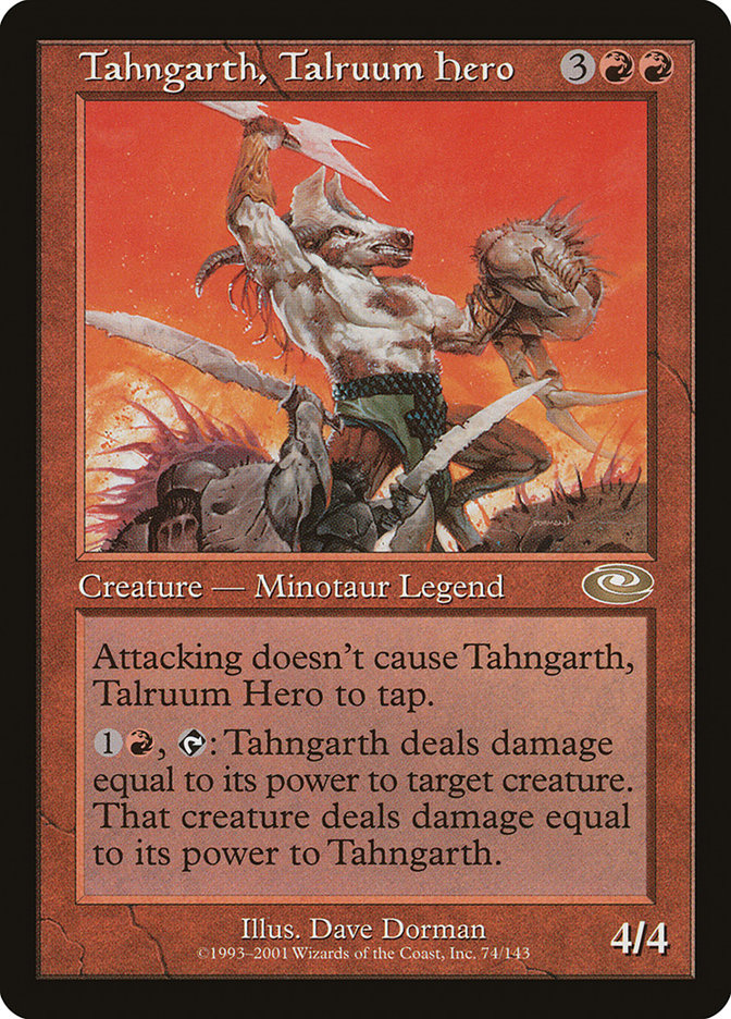 Tahngarth, Talruum Hero (Dave Dorman) [Planeshift] | Local Legends