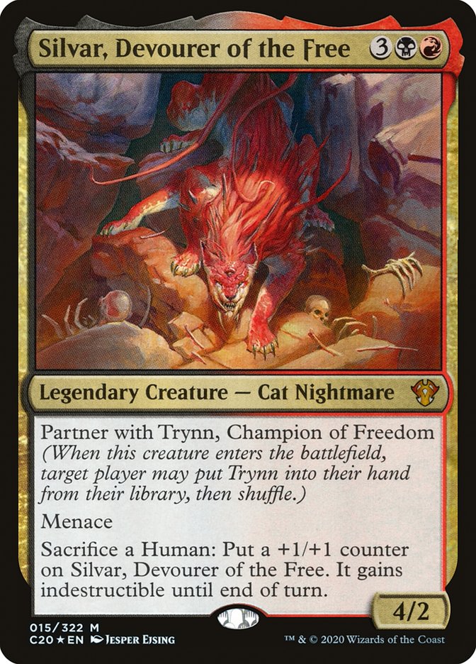 Silvar, Devourer of the Free [Commander 2020] | Golgari Games