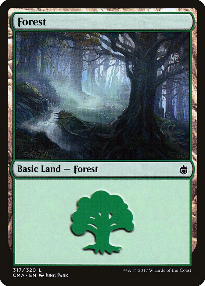 Forest (317) [Commander Anthology] | Golgari Games