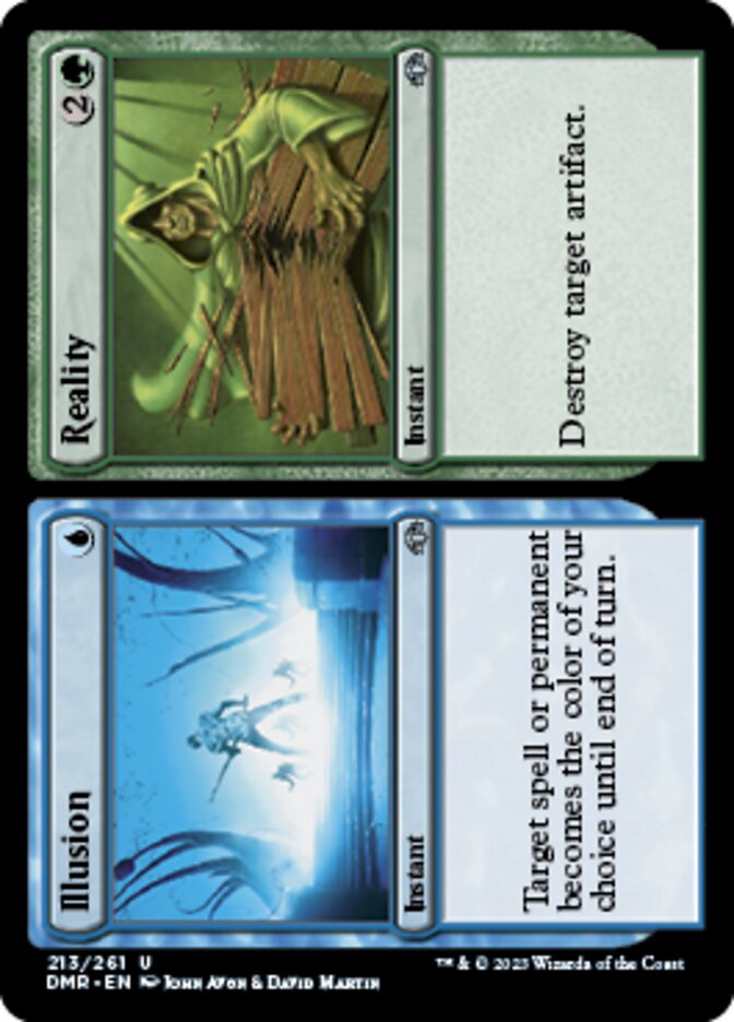 Illusion // Reality [Dominaria Remastered] | Local Legends