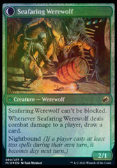 Suspicious Stowaway // Seafaring Werewolf [Innistrad: Midnight Hunt Prerelease Promos] | Golgari Games