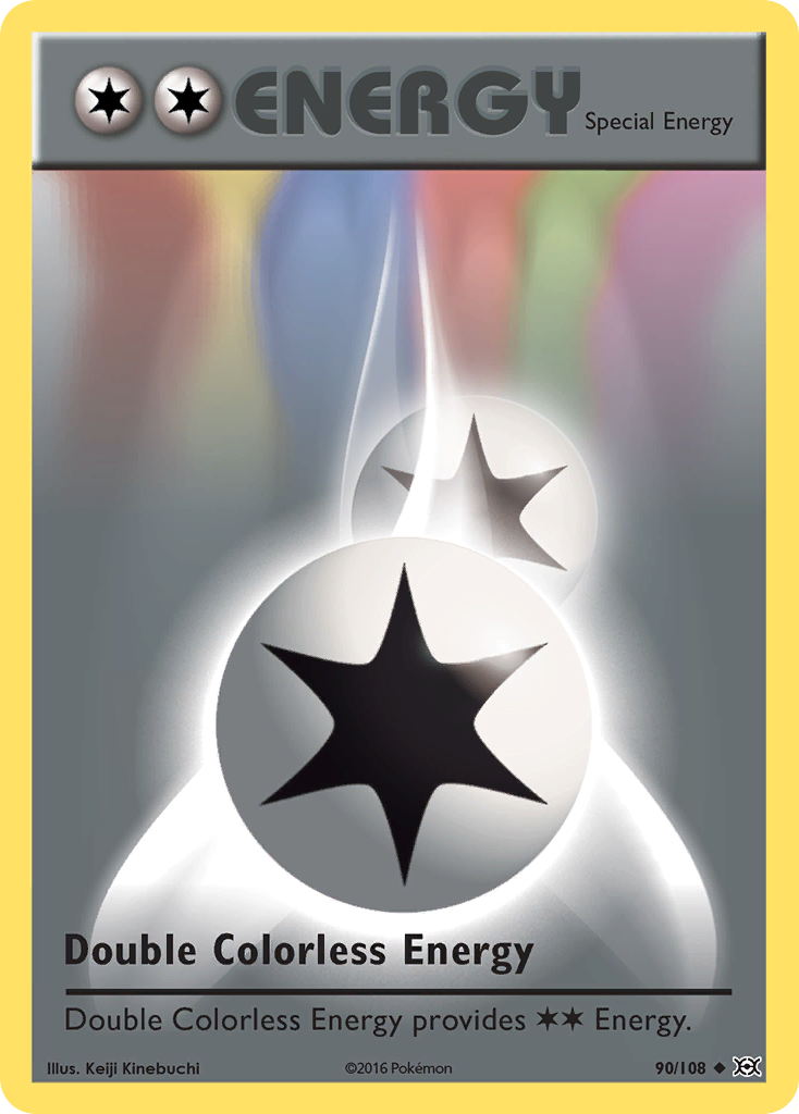 Double Colorless Energy (90/108) [XY: Evolutions] | Golgari Games