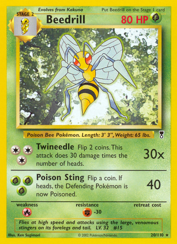 Beedrill (20/110) [Legendary Collection] | Golgari Games