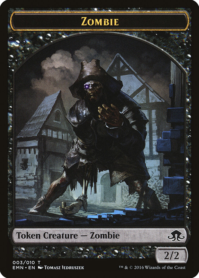 Zombie Token (003/010) [Eldritch Moon Tokens] | Golgari Games