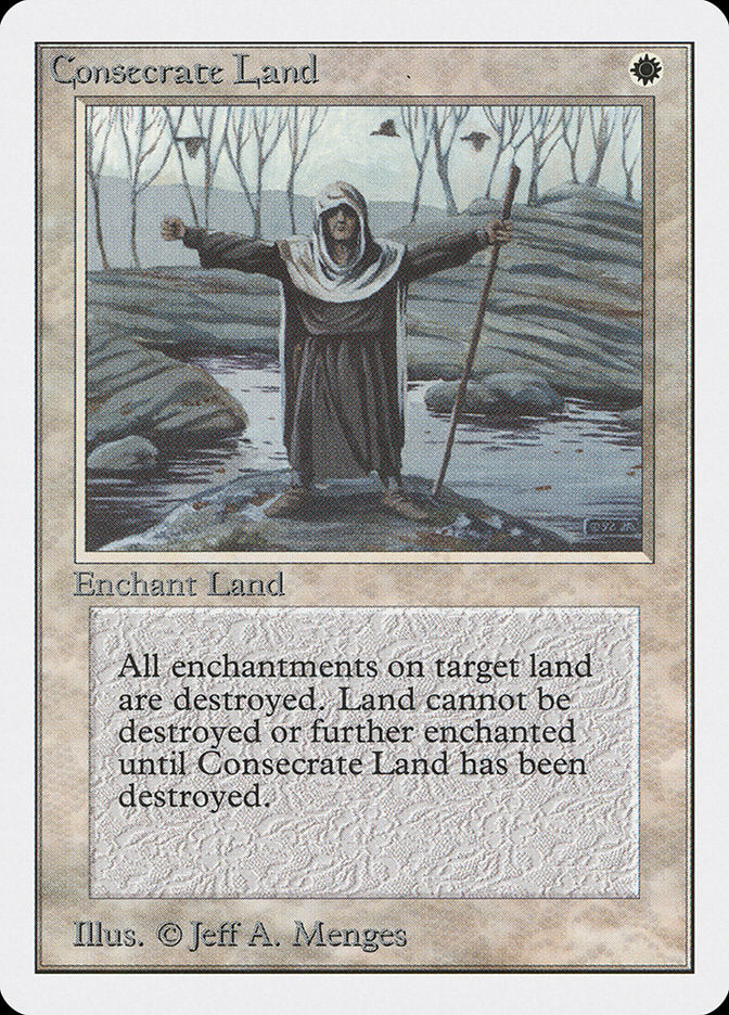 Consecrate Land [Unlimited Edition] | Golgari Games