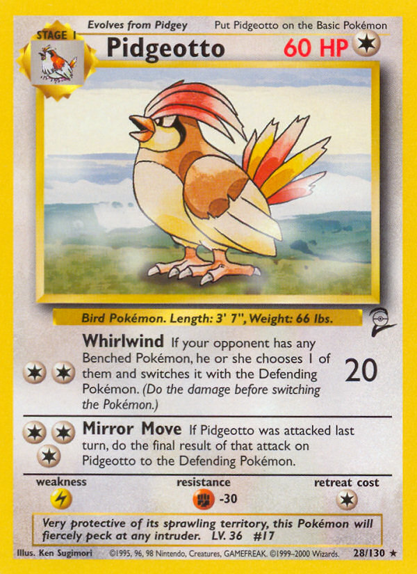 Pidgeotto (28/130) [Base Set 2] | Golgari Games