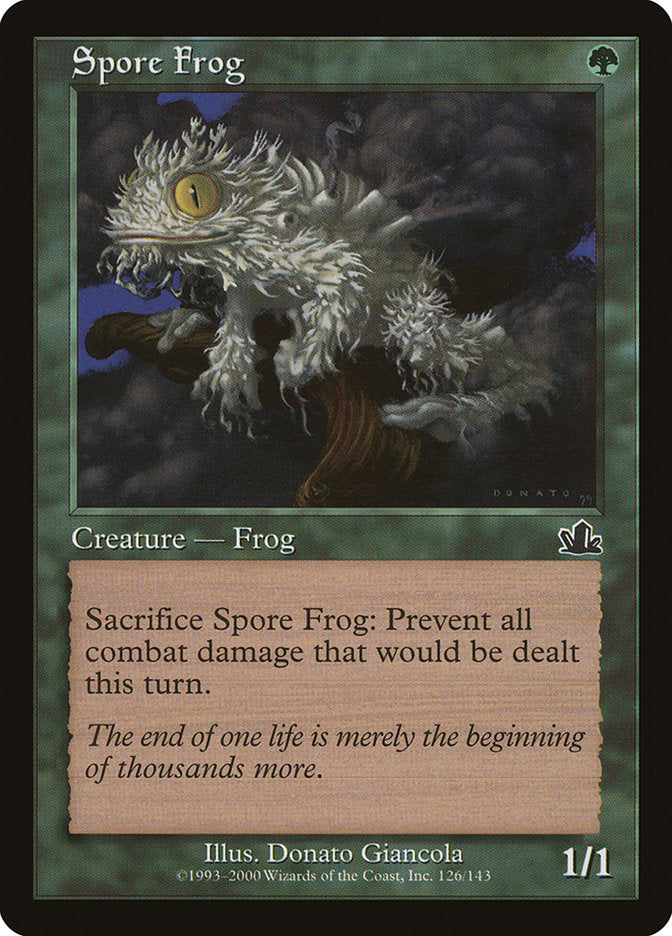 Spore Frog [Prophecy] | Golgari Games