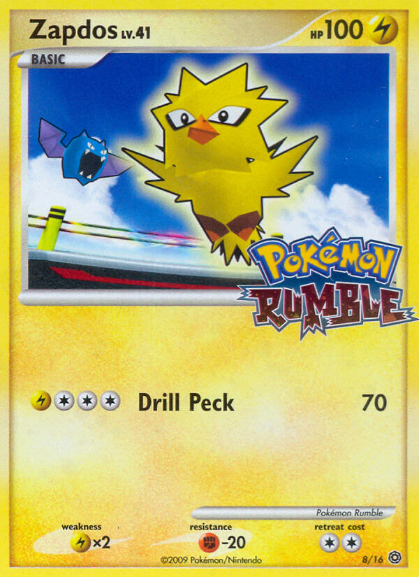 Zapdos (8/16) [Pokémon Rumble] | Golgari Games