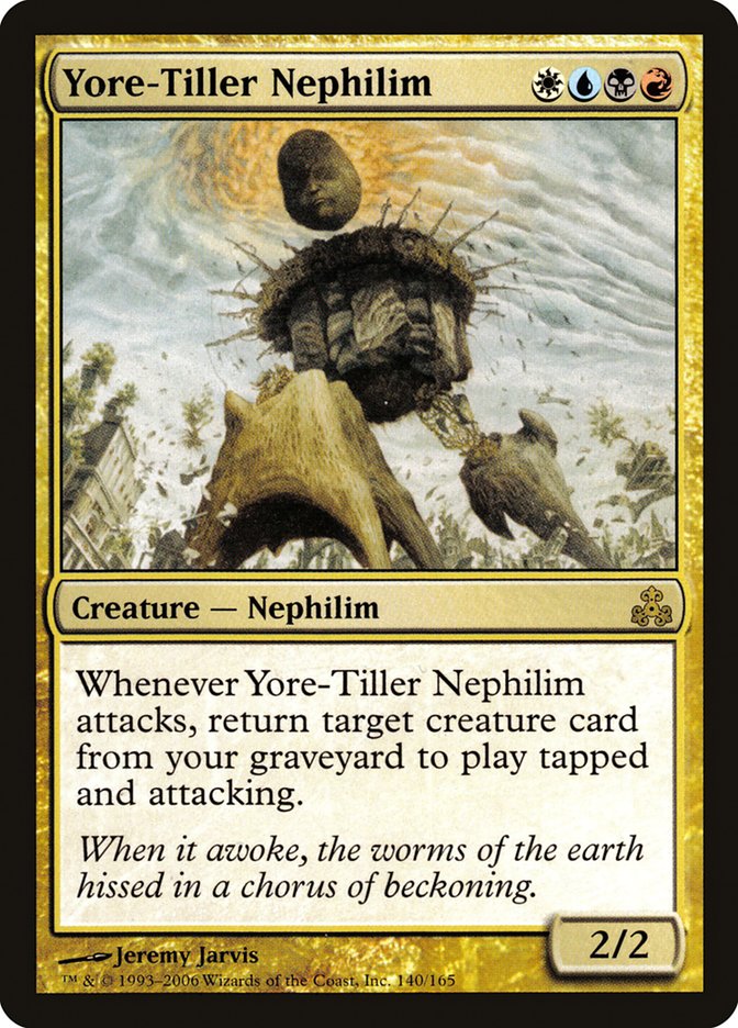 Yore-Tiller Nephilim [Guildpact] | Golgari Games