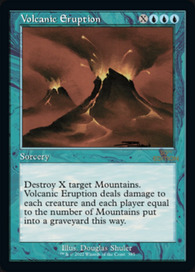 Volcanic Eruption (Retro) [30th Anniversary Edition] | Local Legends