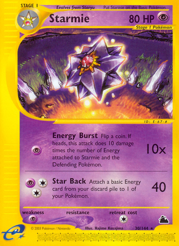 Starmie (30/144) [Skyridge] | Golgari Games