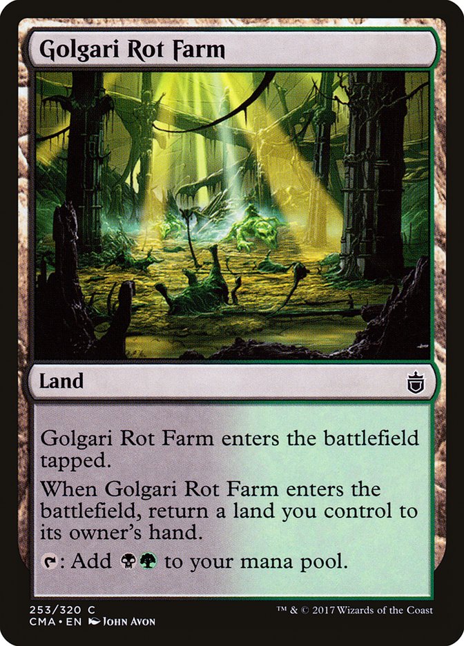 Golgari Rot Farm [Commander Anthology] | Golgari Games