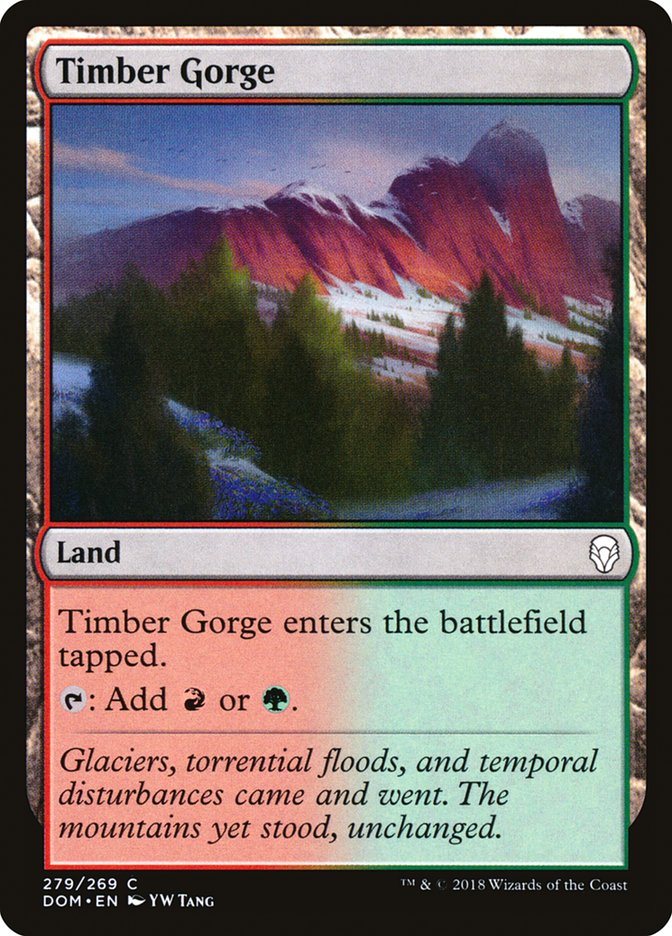 Timber Gorge [Dominaria] | Golgari Games