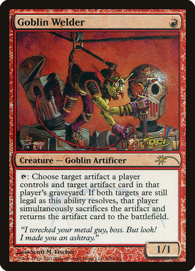 Goblin Welder [Judge Gift Cards 2011] | Golgari Games