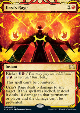 Urza's Rage (Foil Etched) [Strixhaven: School of Mages Mystical Archive] | Local Legends